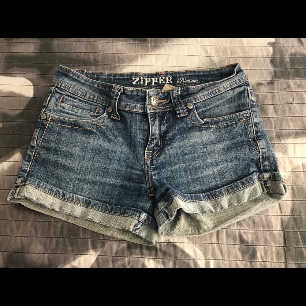 Denim Short Shorts